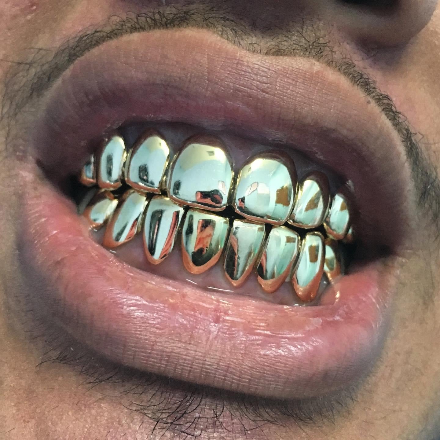 10k Gold Grillz ($180 per tooth)