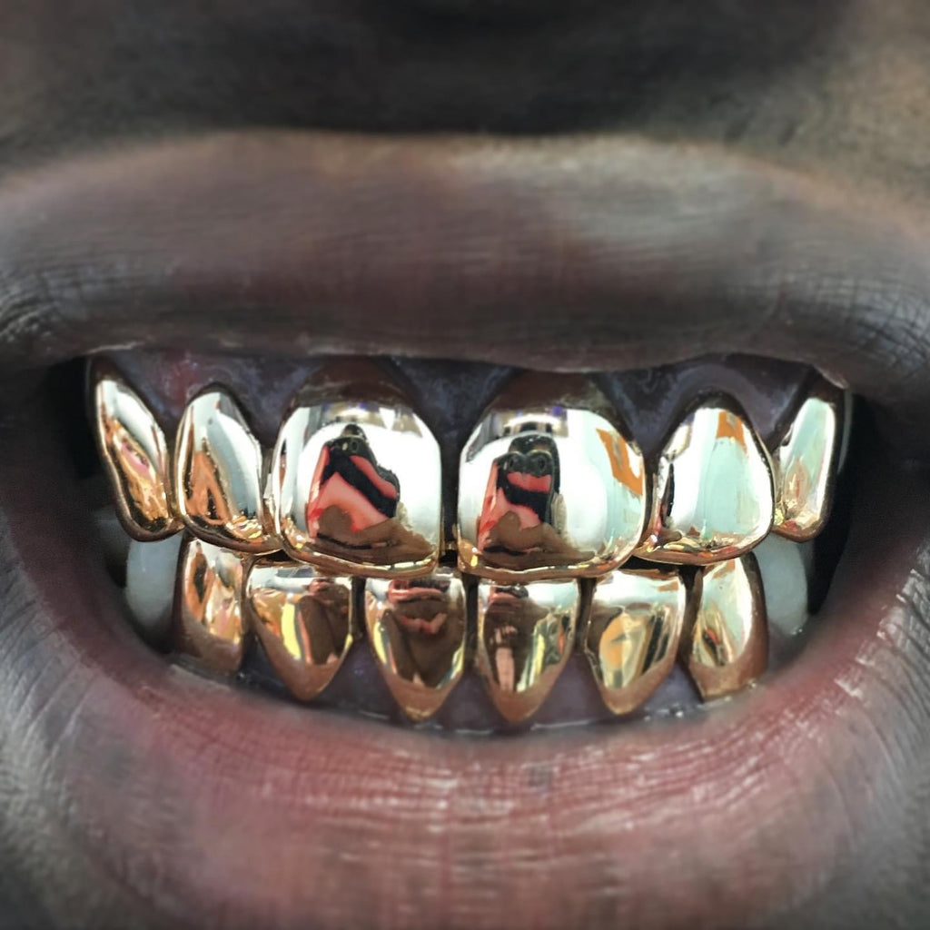 10k Gold Grillz ($180 per tooth)