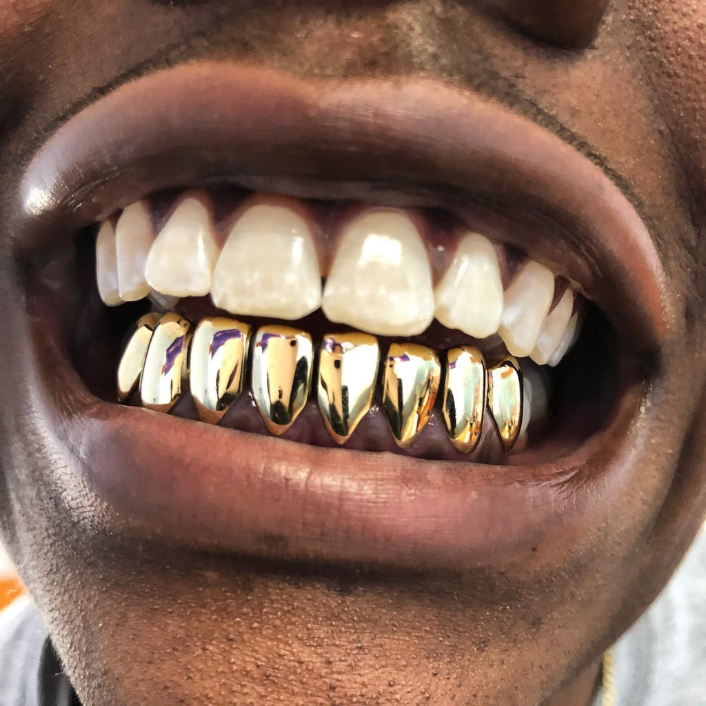 10k Gold Grillz ($180 per tooth)