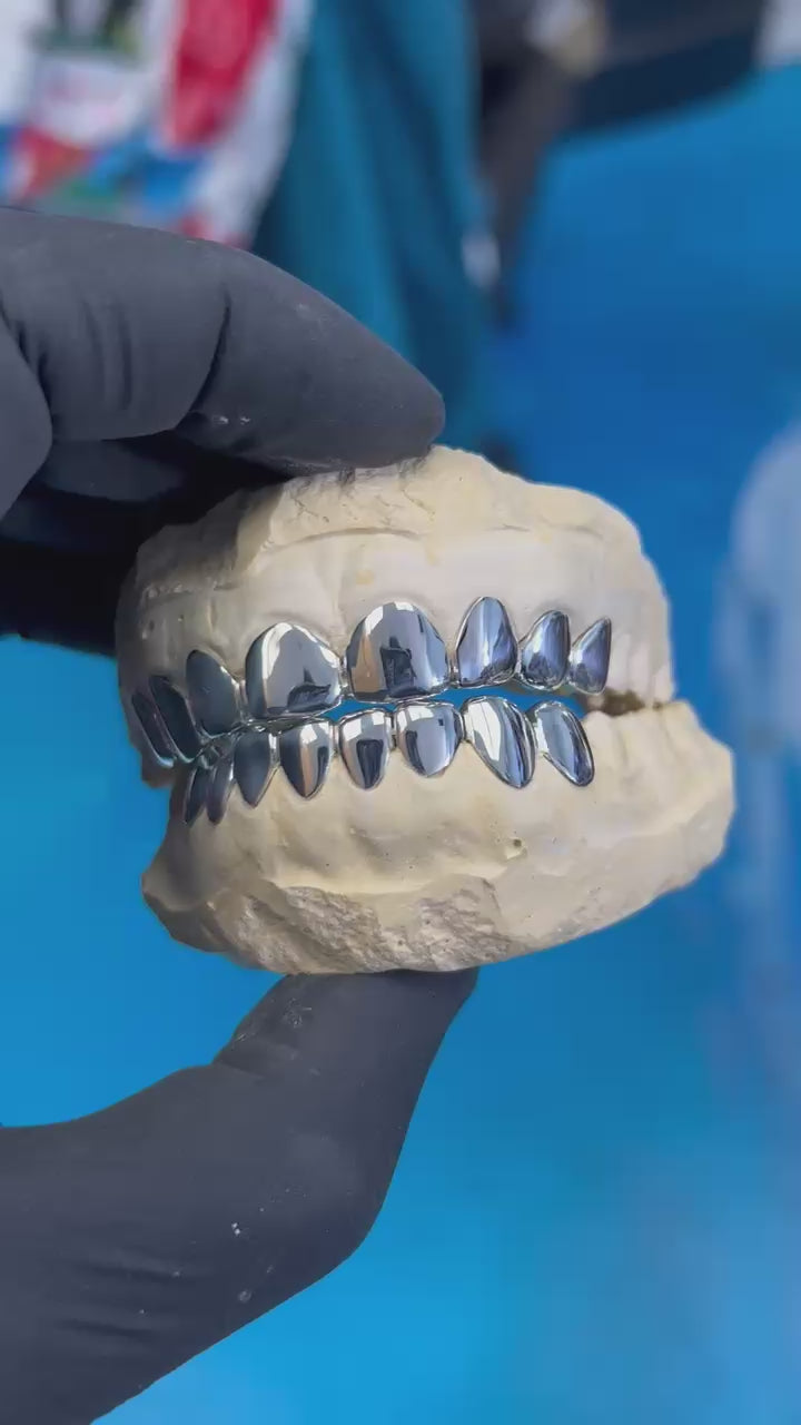 Silver Grillz ($50 a tooth)
